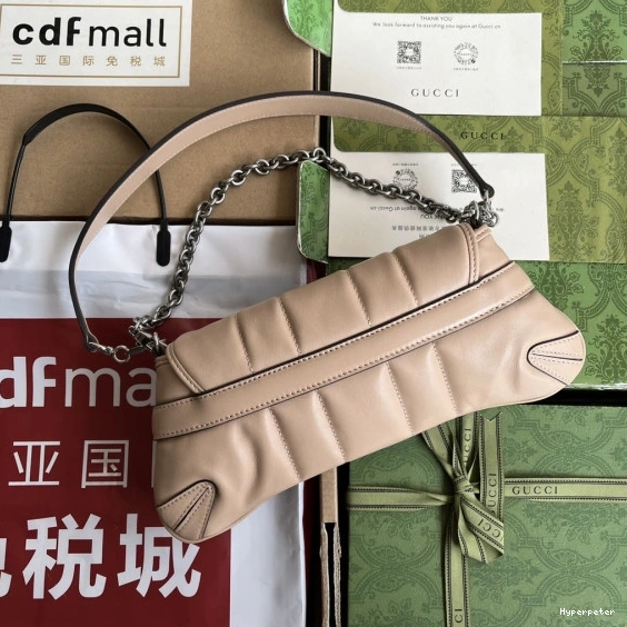 Hyperpeter CHAIN SMALL GUCCI BAG HORSEBIT SHOULDER 0707